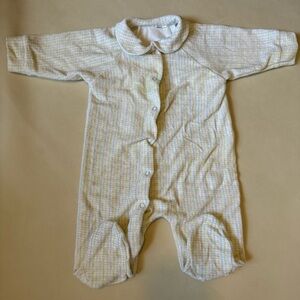 (5 for 20) Striped Baby Footies